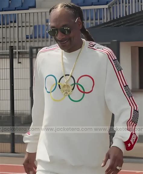 Snoop Dogg Olympic 2024 bandana Tracksuit .